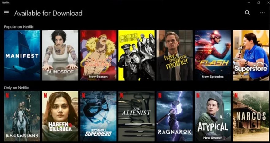 Movies Availiable for Downloading on Netflix