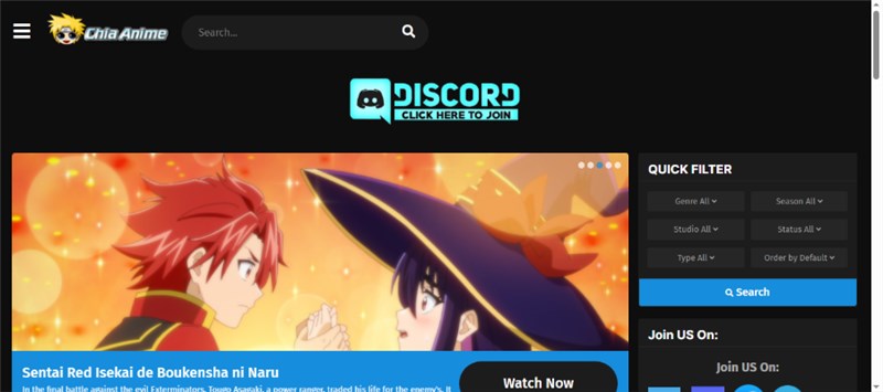 Chia-Anime Interface
