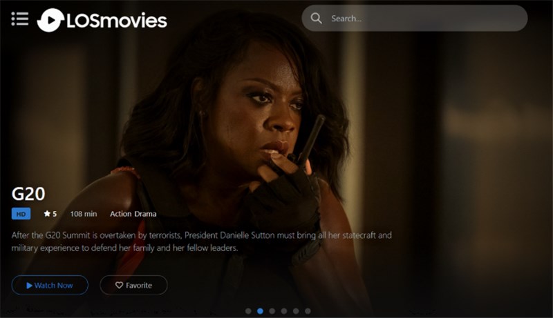 Losmovies Interface