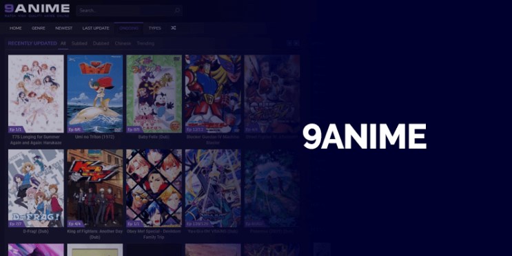 9Anime Interface