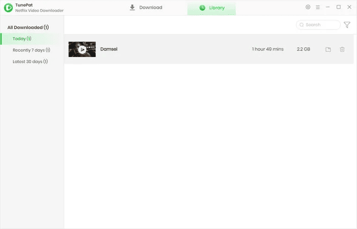 TunePat Download Library