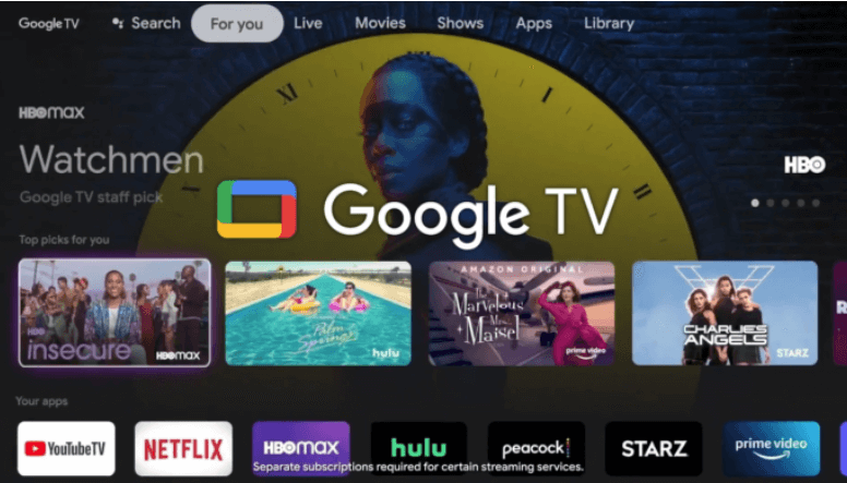Sign in to Google TV