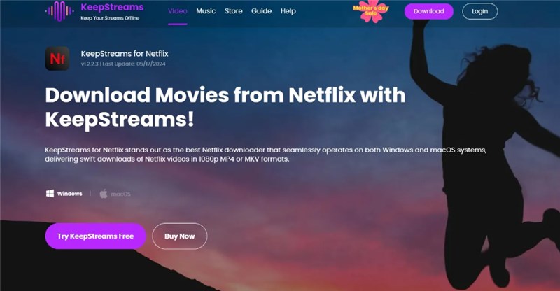KeepStreams Netflix Downloader