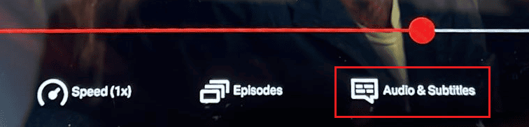 Netflix Subtitles Settings on Android