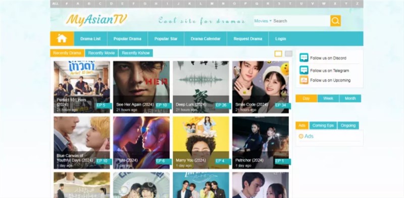 My Asian TV Interface