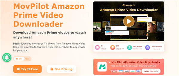 Movpilot Amazon Prime Video Downloader