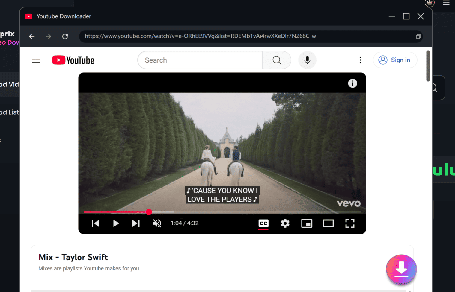 Paste YouTube Links to Download