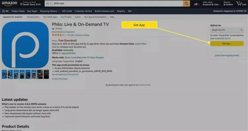 Get Philo on Amaozn Prime