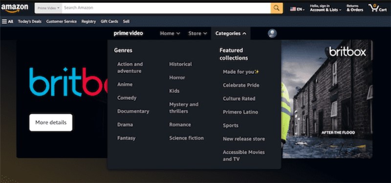 BritBox on Amazon Prime