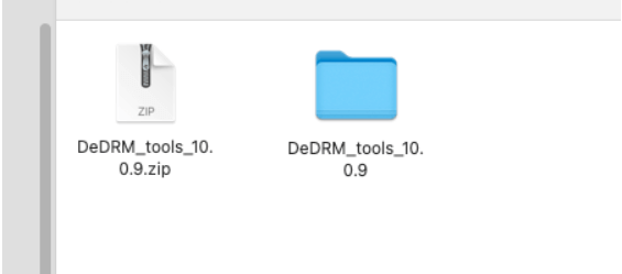 Unzip the DeDRM Plugin