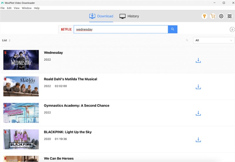 Download Netflix Videos