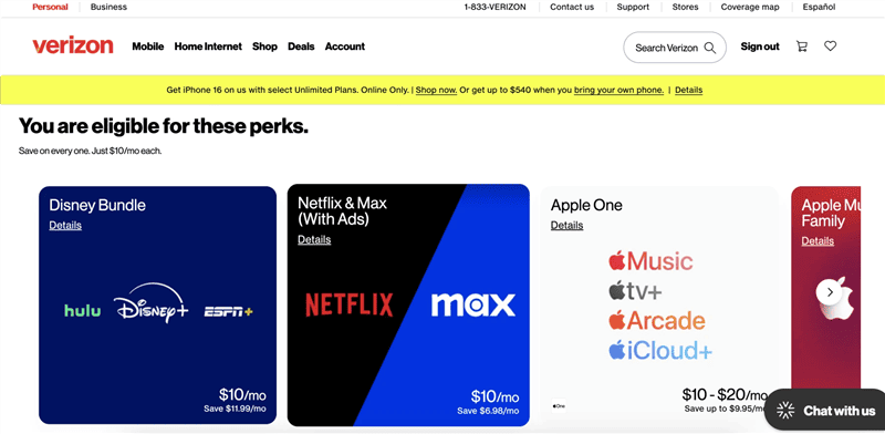 Choose Netflix and Max Bundle