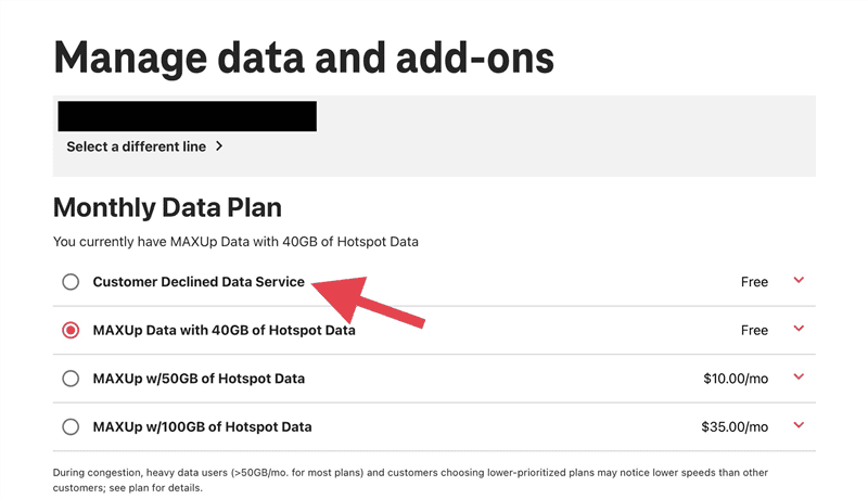 Manage T-Mobile Data and Add-ons