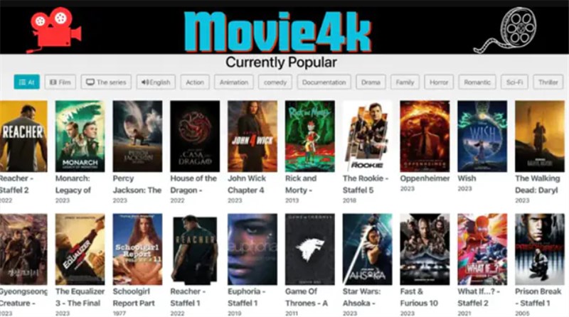 Movie4k Interface