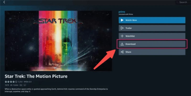 Download Purchased or Rented Prime Video on iPad