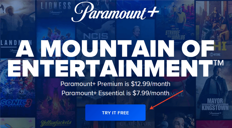 Get Paramount+ Free Trial