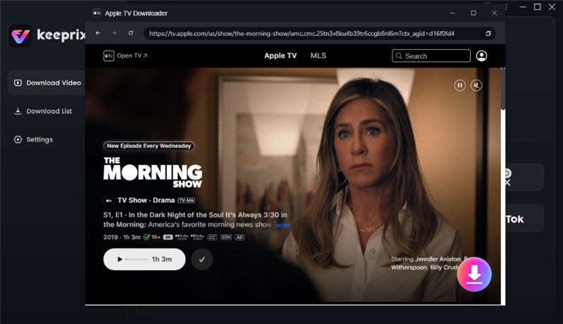 Click Download Button