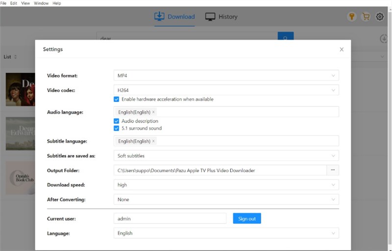 Adjust Download Settings