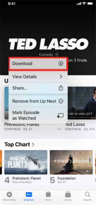 Download Apple TV Shows on iPhone