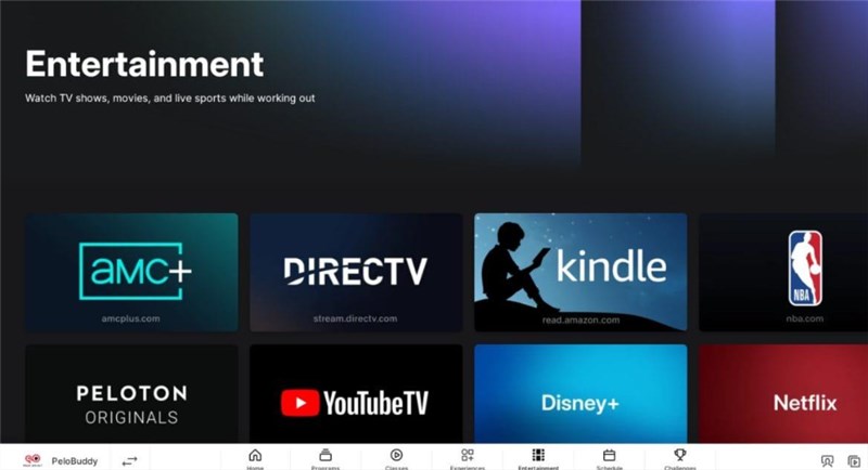 Watch Netflix on Peloton