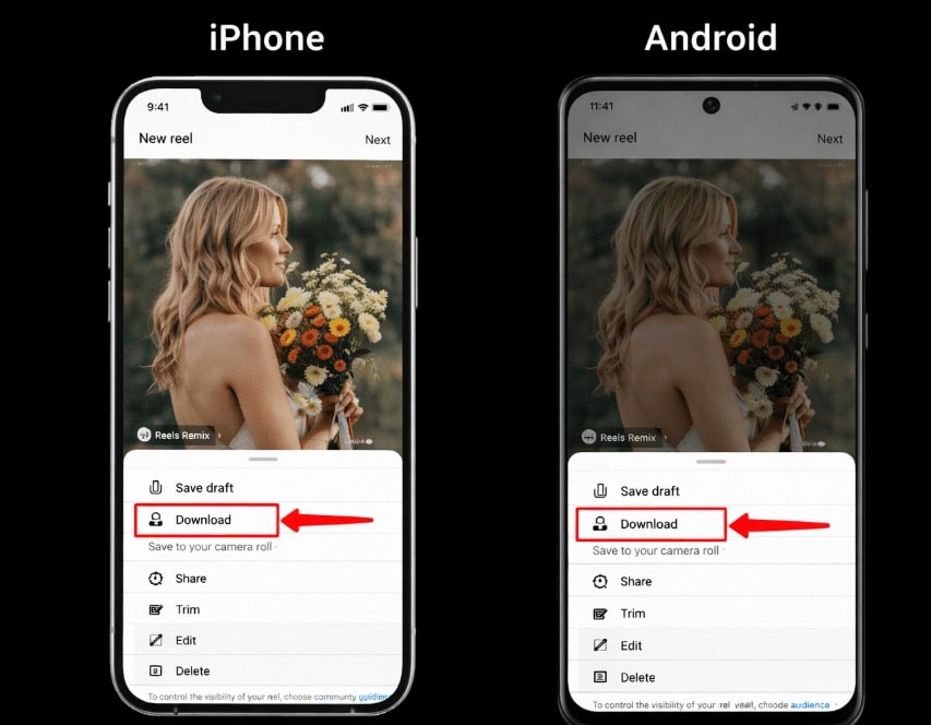Download Instagram without Watermark iOS or Android 