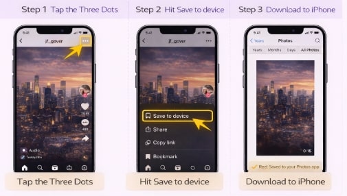 Download Instagram Reels to iPhone