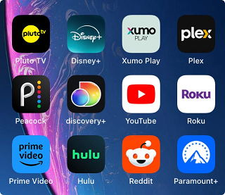  Open every streaming app you plan to use.