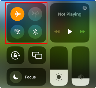 Click Airplane Mode
