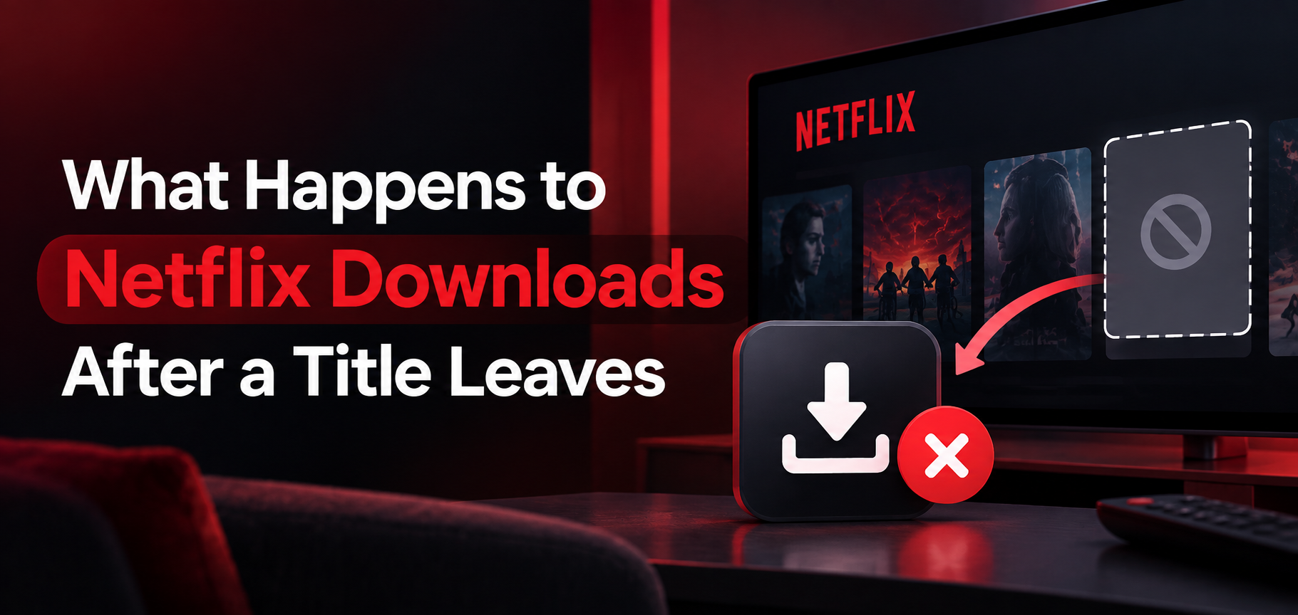 What Happens to Netflix Downloads After a Title Leaves