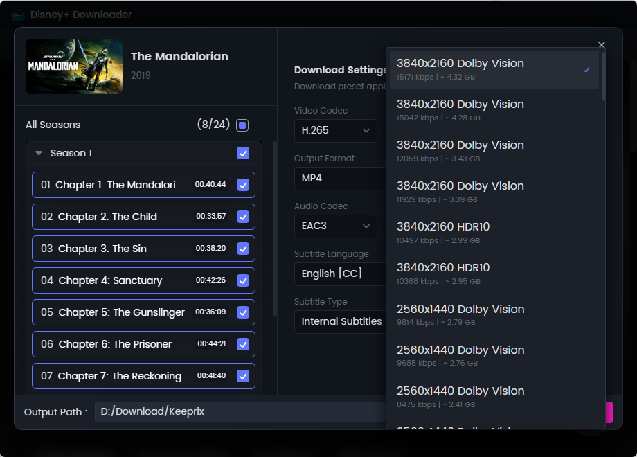 Keeprix 1.6.0: Smarter Settings with HDR & Dolby Vision for Enhanced ...