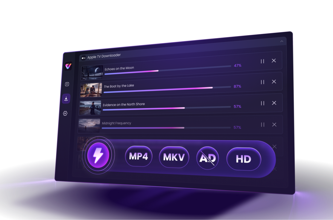 Keeprix appletv Video Downloader product interface