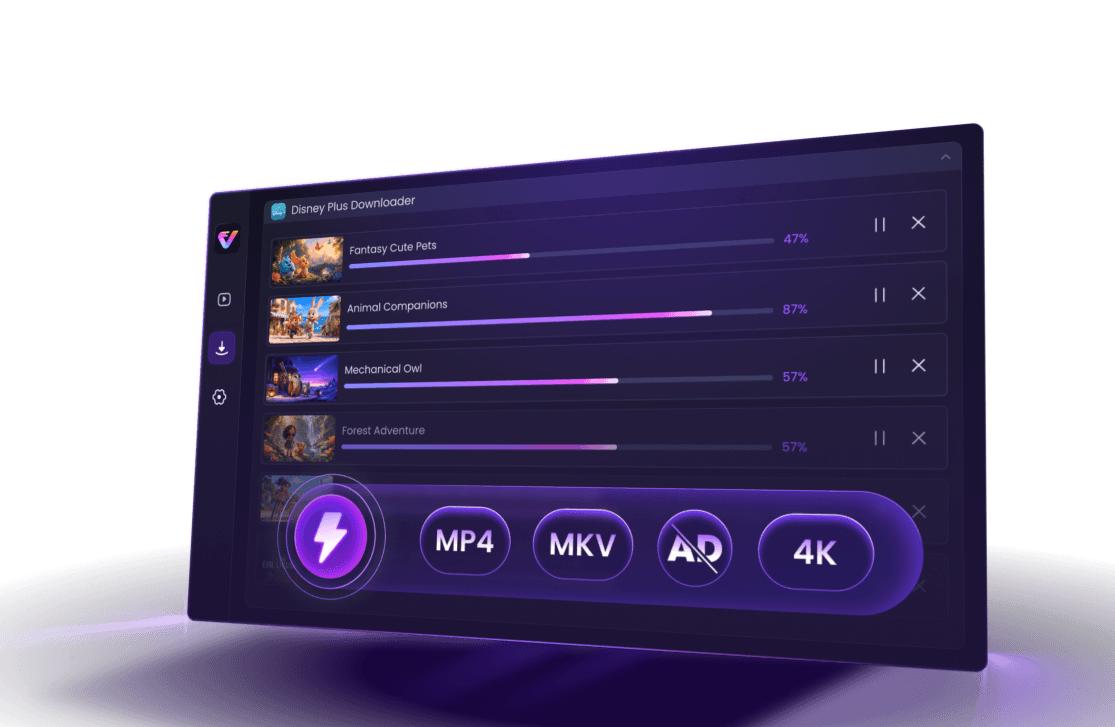 Keeprix disney Video Downloader product interface