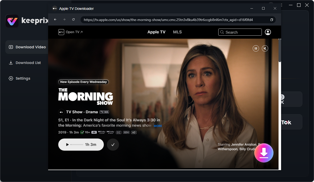 Click the Download Button