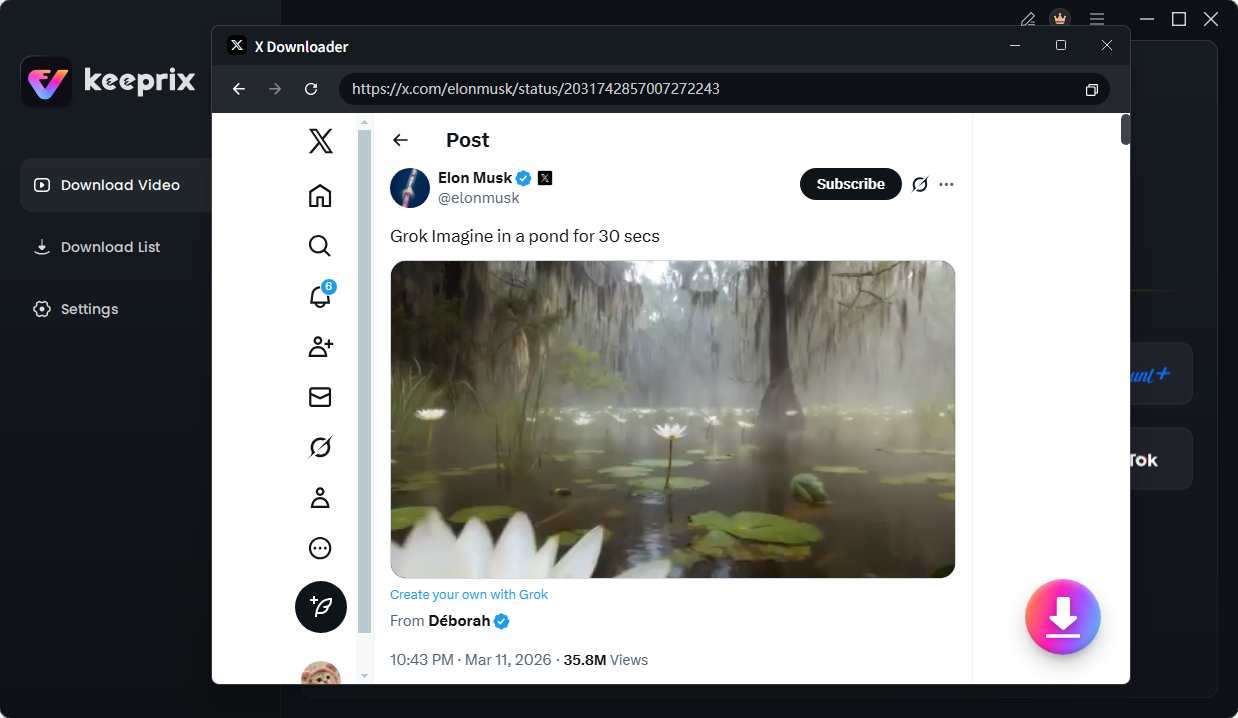Choose Videos and Click Download Button