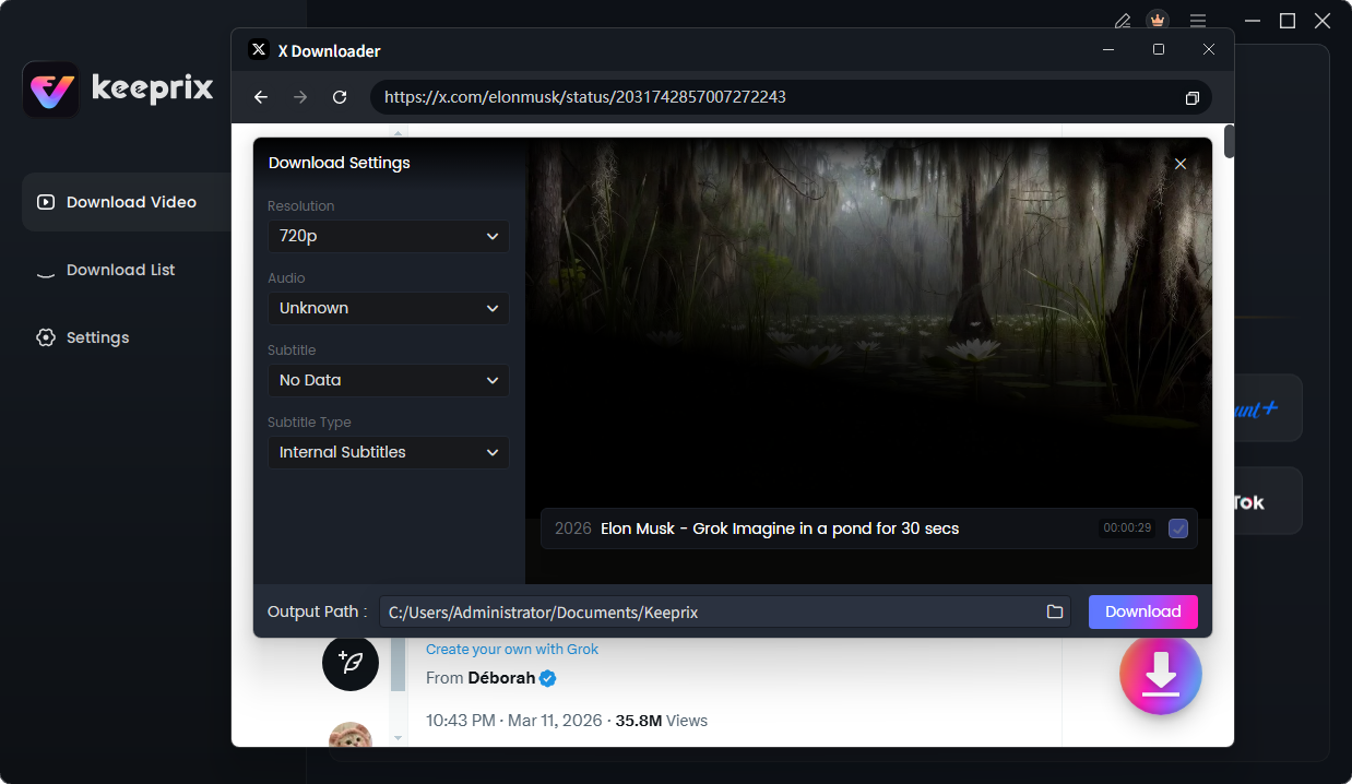 Configure Download Settings