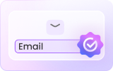 Email activation code step