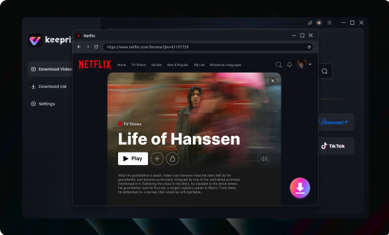 Elige el acceso a Netflix y los ajustes de salida