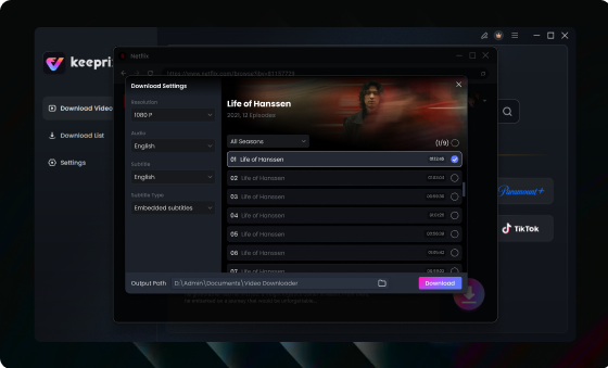 Descarga y organiza vídeos de Netflix como archivos locales