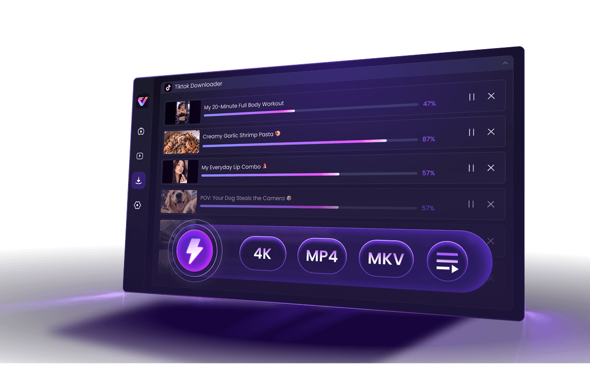 Interfaccia del prodotto Keeprix TikTok Video Downloader