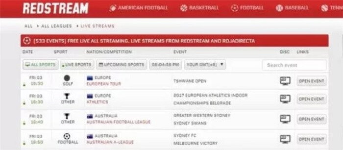 RedStream Sports