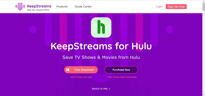 KeepStreams for Hulu