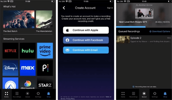 Enregistrer des vidéos Prime via PlayOn Cloud