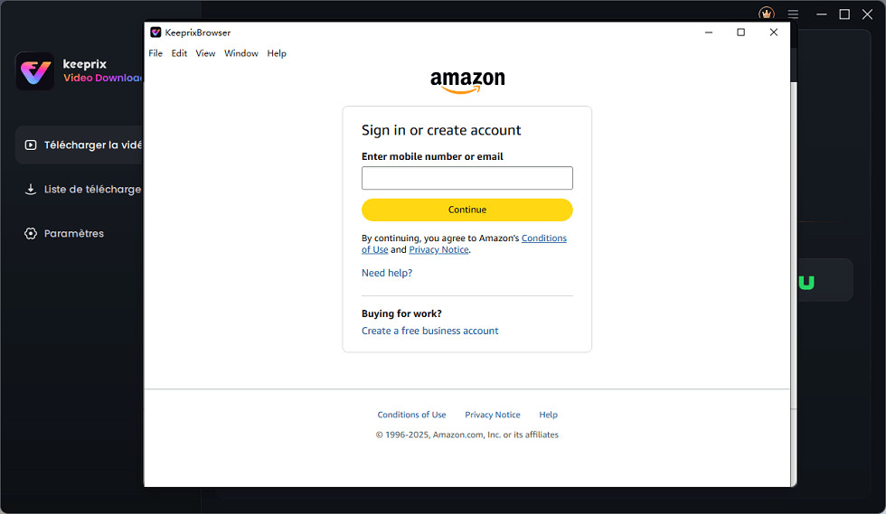 Connectez-vous maintenant à votre compte Prime Video