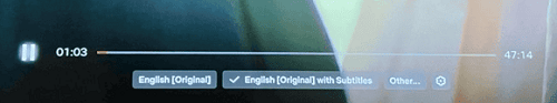 Paramètres de sous-titres Netflix sur le téléviseur