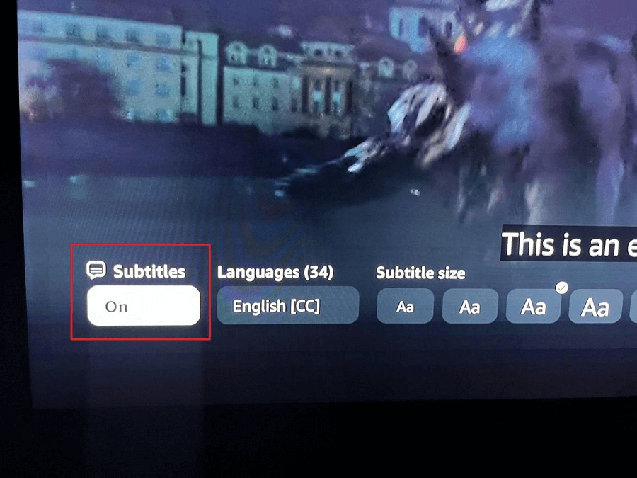 Désactivation des sous-titres sur Smart TV