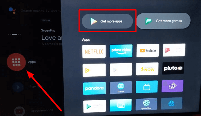 Obtenir plus applications