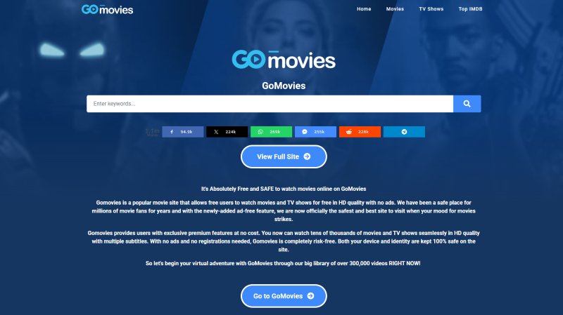 GoMovies Schnittstelle