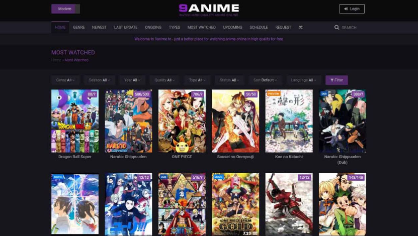 AniWave Schnittstelle