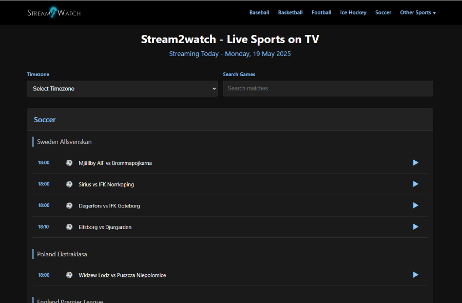 BuffStream Schnittstellen