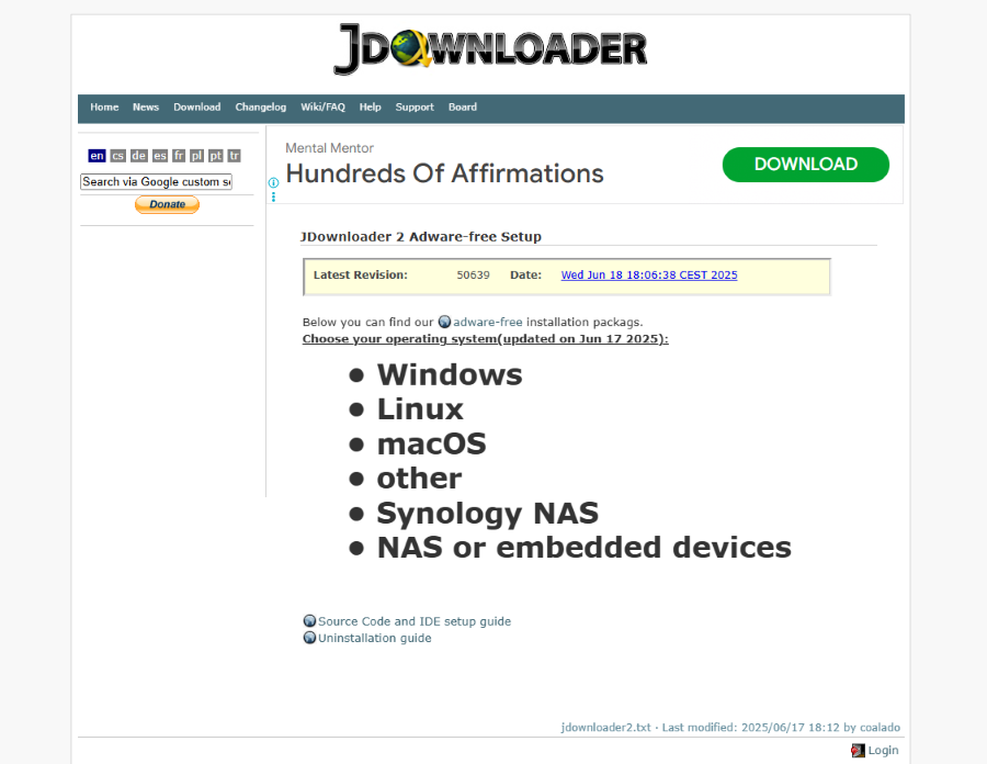 JDownloader 2